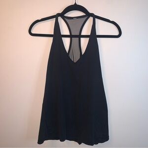 Lululemon Black Tank Mesh Back 8